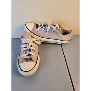 Women's Converse All Star Low Top Sneakers Size 6 Beige White